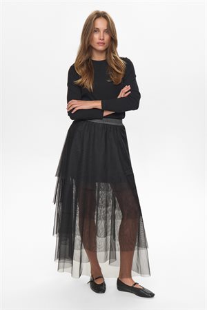 Nümph - NUEA LAYER SKIRT - Black